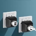 Picture of 110V-220V AC to 12V DC EU US Car Cigarette Lighter Socket  