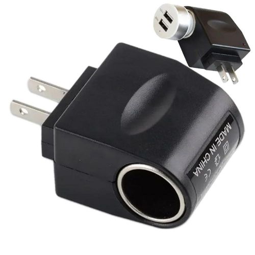Picture of  Cigarette Lighter Socket Power Adapter Wall Plug Converter  